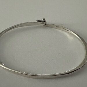 James Avery Hammered Sterling silver Hook-On Bracelet